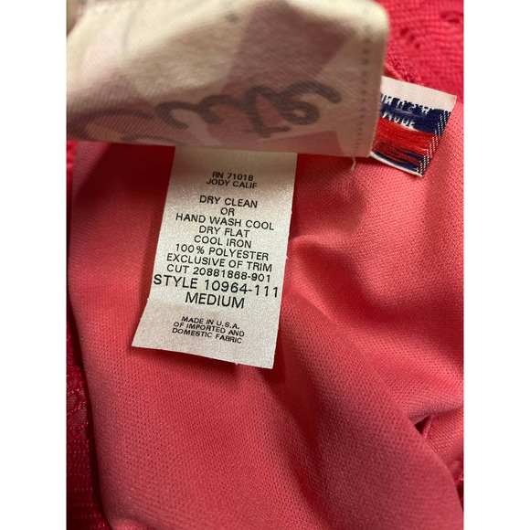 Cute by Daisy Pink Lace Dress Size Medium - Picture 5 of 5